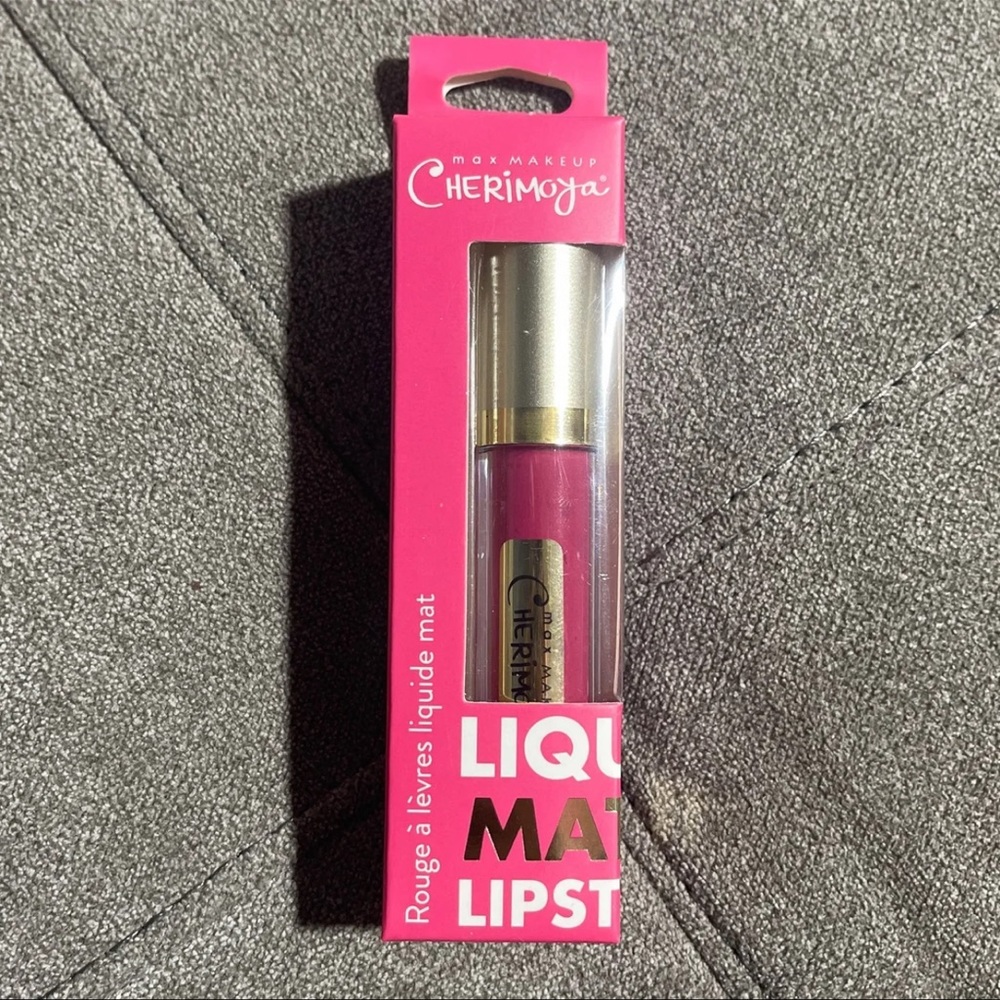❌SOLD❌🥰🥰Max Makeup Cherimoya Liquid Lipstick Matte🥰🥰 - Picture 3 of 6